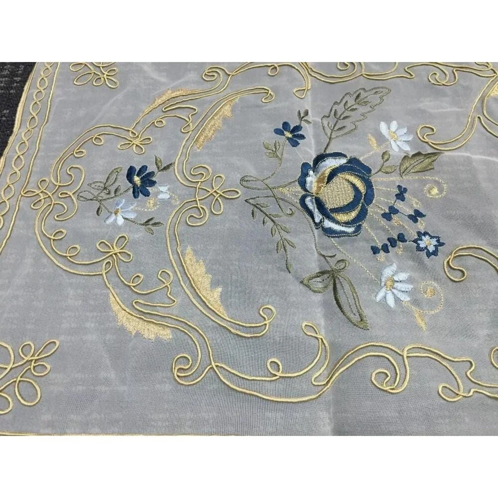2 or 4 Handmade Tablecloths Coffee Table Runner Cloth set Armenian Embroidered